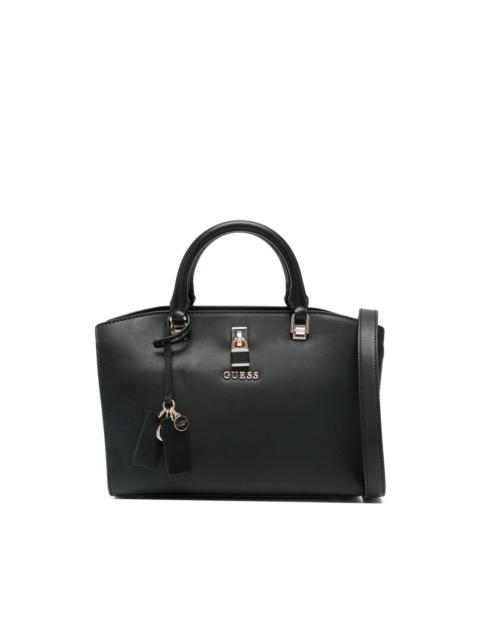 GUESS USA Queensland padlock top-handle tote bag