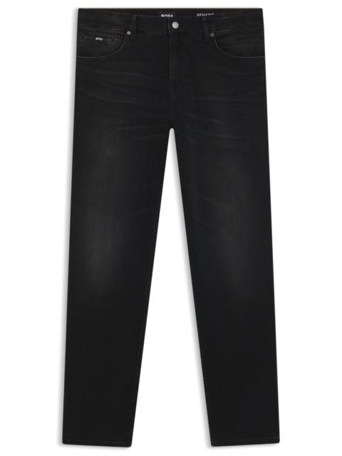 BOSS MAINE REGULAR-FIT JEANS IN SOFT-TOUCH DENIM