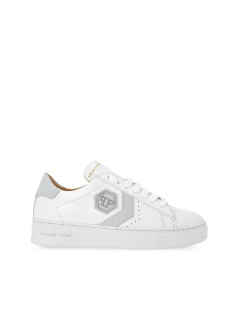 PHILIPP PLEIN Arrow Force leather sneakers