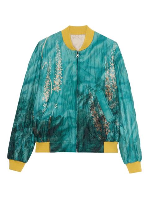 Pierre-Louis Mascia silk bomber jacket