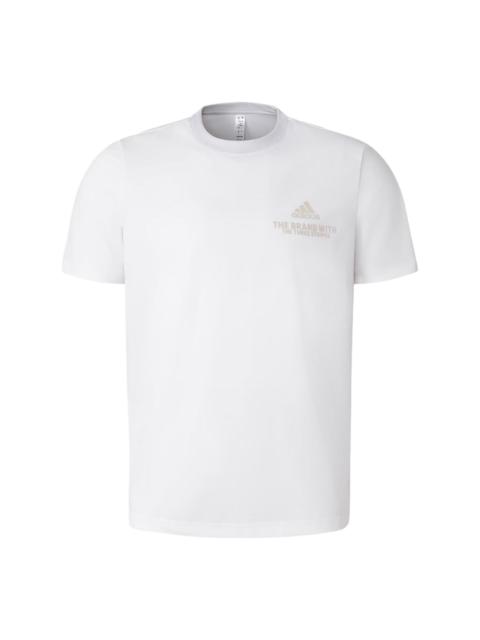 adidas Functional Graphic T-shirt Asia Sizing 'White' JD5751