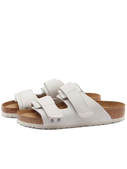 BIRKENSTOCK Chalk suede Birkenstock X Tekla Uji slippers