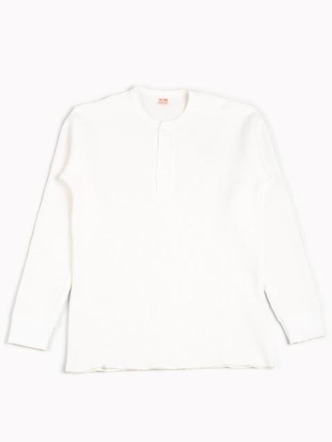 The Real McCoys MC16117 Union Shirt Long Sleeve White