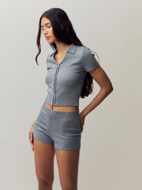 GUIZIO CALESIA ZIP UP TOP