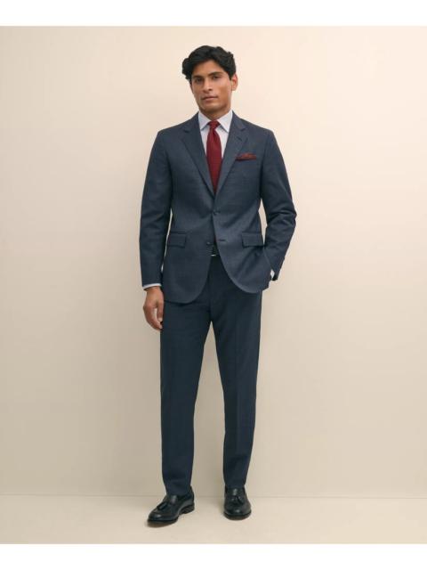 Brooks Brothers Slim Fit Wool Check 1818 Suit