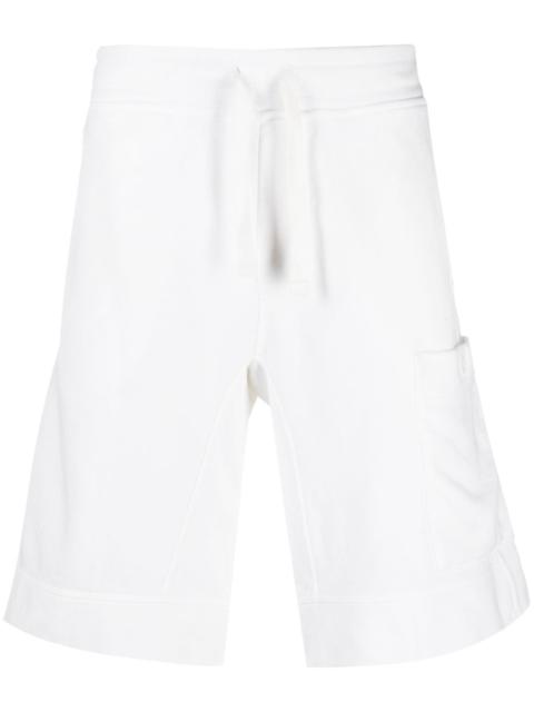 Ten C side patch-pocket drawstring shorts
