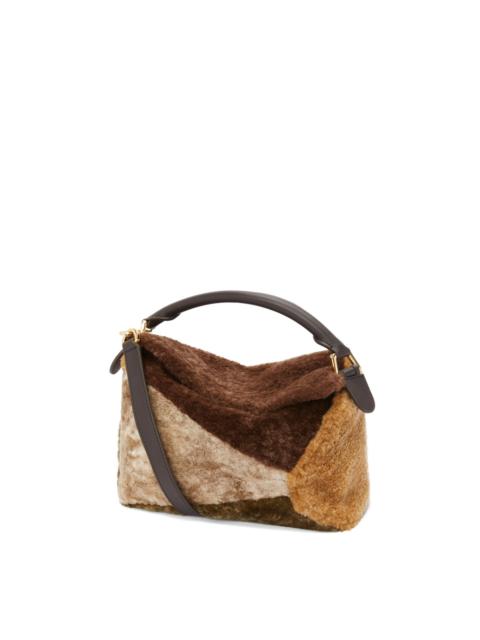 Loewe Small Puzzle bag in shearling