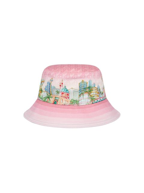 CASABLANCA Morning City View Denim Bucket Hat