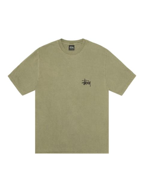 Stussy Basic Pigment Dyed T-Shirt 'Olive'