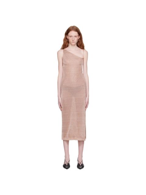 THIRD FORM Pink Heavy Metal Midi Dress