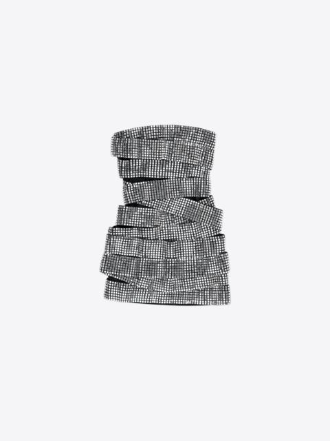 AREA DISCO BALL MINI DRESS