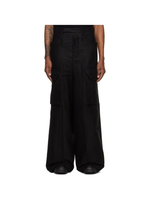 Rick Owens Black Tower Mastodon Firbanks Cargo Pants