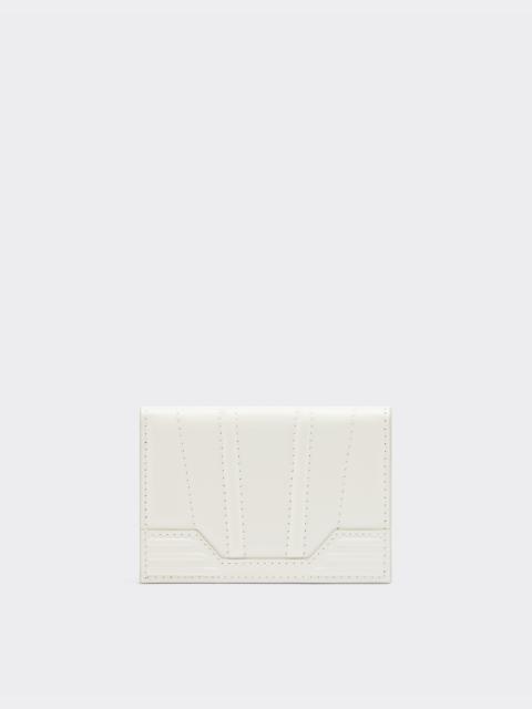 Ferrari GT Ferrari bifold wallet in brushed leather