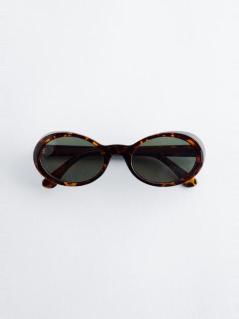 & Other Stories Oval Sunglasses