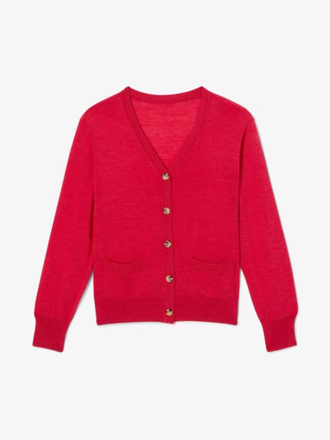 M.M.LaFleur Rosalia Pointelle Cardigan - Light Merino