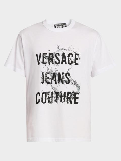 VERSACE Logo Wave T-Shirt
