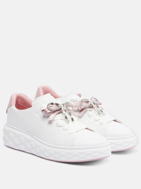 JIMMY CHOO Diamond Light Maxi leather sneakers