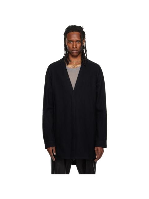 Rick Owens Black Tower Concordian Shirt