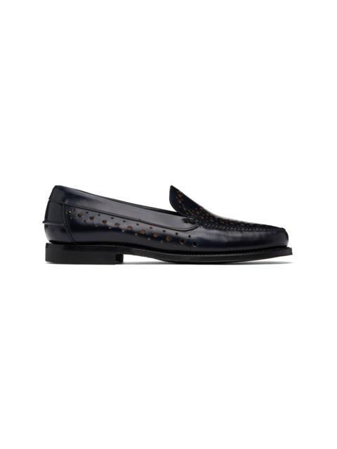 HEREU Navy Mangra Loafers