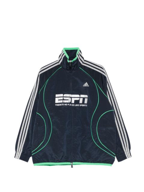 adidas three stripes graphic jacket