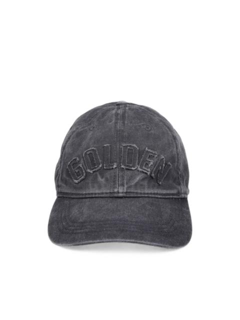 Golden Goose logo-appliqué star-detail baseball cap