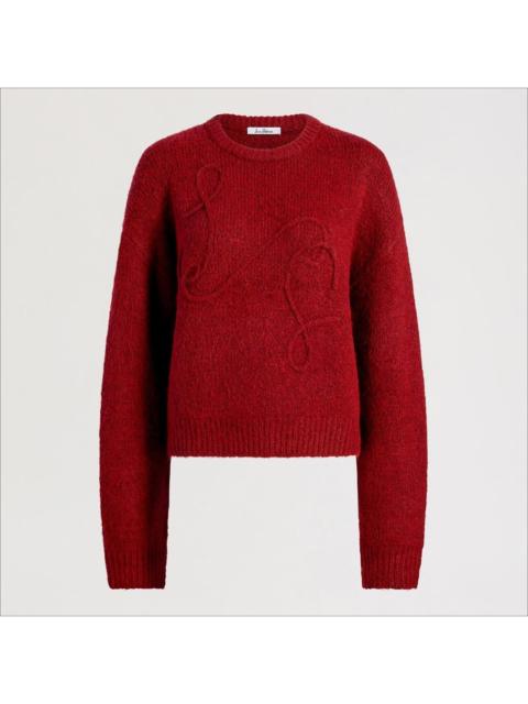 Sam Edelman Logo Crew Neck Sweater