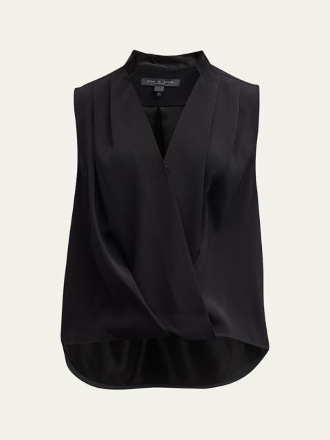 rag & bone Meredith Draped Tank Top