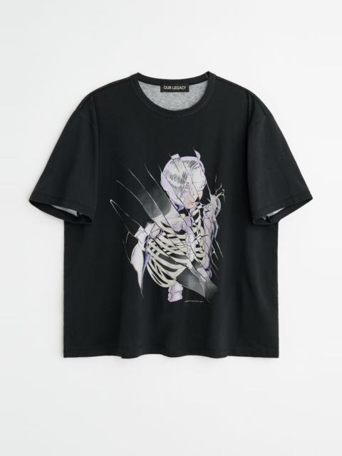 Our Legacy New Box T-Shirt Cybernetic Angel Print