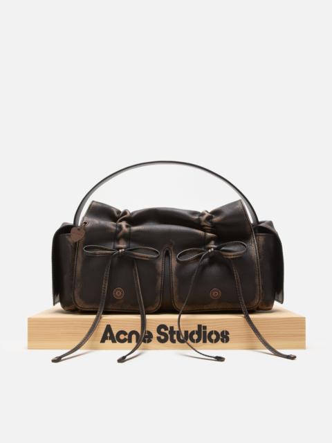 Acne Studios Multipocket bag - Dark brown/beige