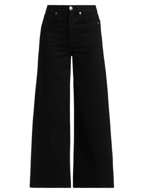 rag & bone Women's Flexi Sofie High-Rise Ankle Wide-Leg Jeans - Black
