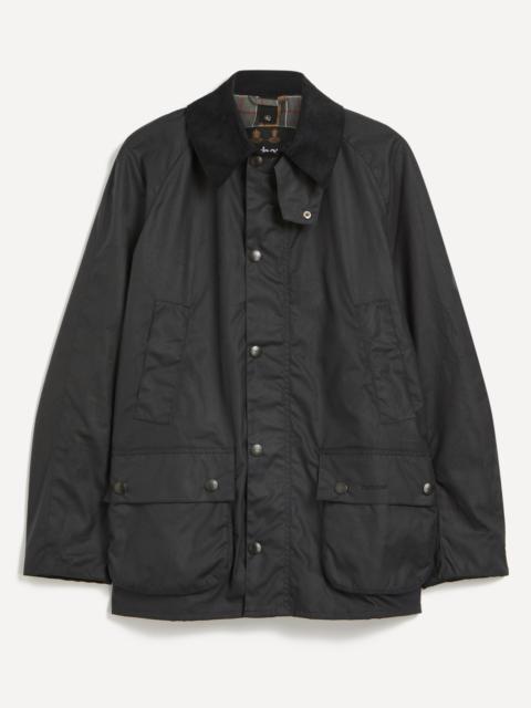 Barbour Ashby Navy Waxed Jacket