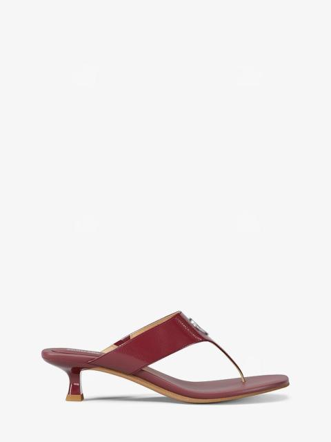 MICHAEL KORS Anneka Patent Thong Sandal