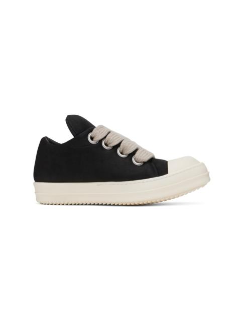 Rick Owens Black Porterville Jumbolaced Padded Low Sneakers