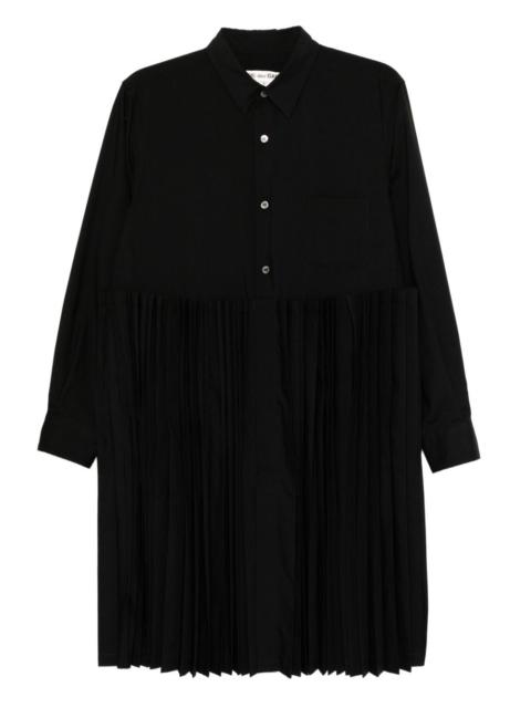 Comme Des Garçons pleated shirt
