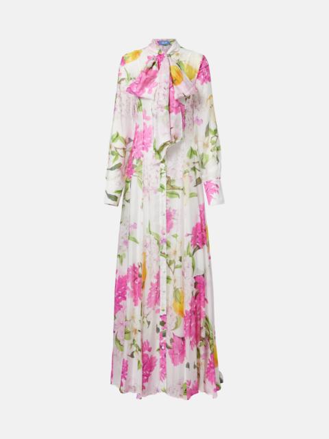LEO LIN Lilith printed maxi dress