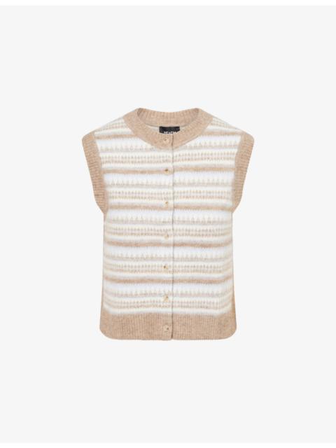 ME+EM Fairisle Jacquard Wool-Blend Knitted Vest