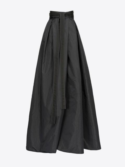 PINKO TAFFETA MAXI-SKIRT