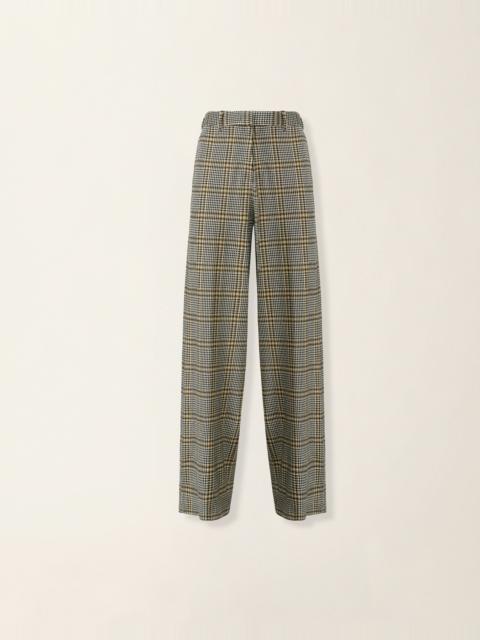 FABIANA FILIPPI Check jersey trousers