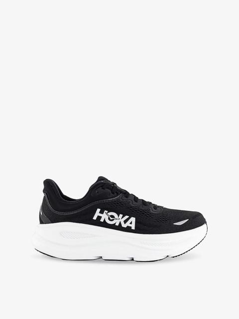 HOKA ONE ONE Bondi 9 Mesh-Knit Trainers