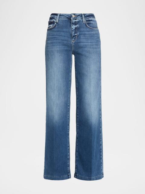 L'AGENCE Scottie High-Rise Wide Jeans