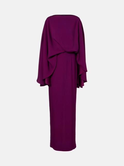 Taller Marmo Eolia crêpe cady maxi dress