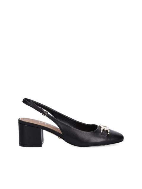 GUESS USA buckle block-heel pumps