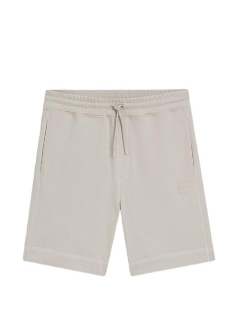 BOSS elastic-drawstring shorts