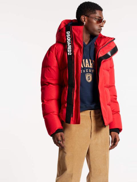 DSQUARED2 ROAD MAN BOMBER PUFFER JACKET
