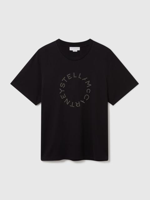 Stella McCartney Logo-Embroidered Boyfriend T-Shirt