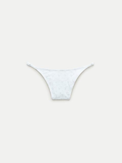 J.CREW '90s no-tie eyelet string bikini bottom