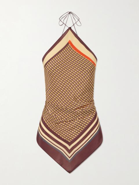 SIR. Cooper Printed Twill Top