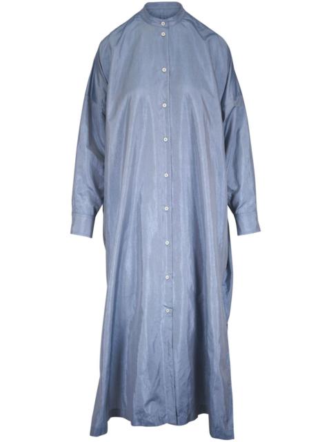 Jil Sander satin shirt dress