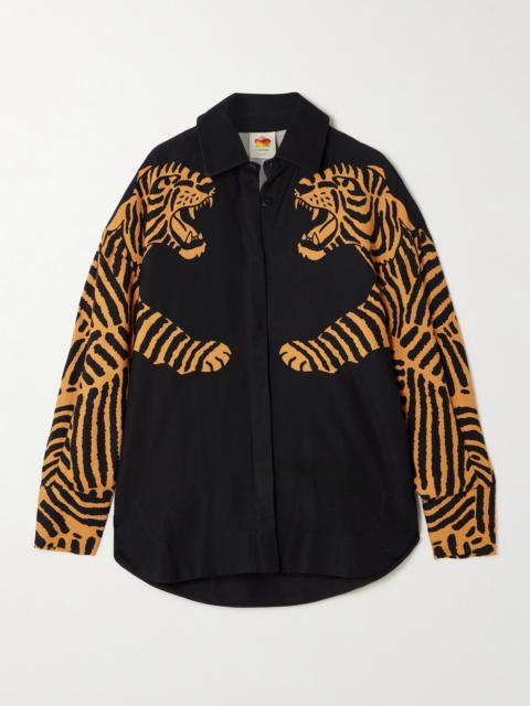 FARM RIO Printed Twill Shirt