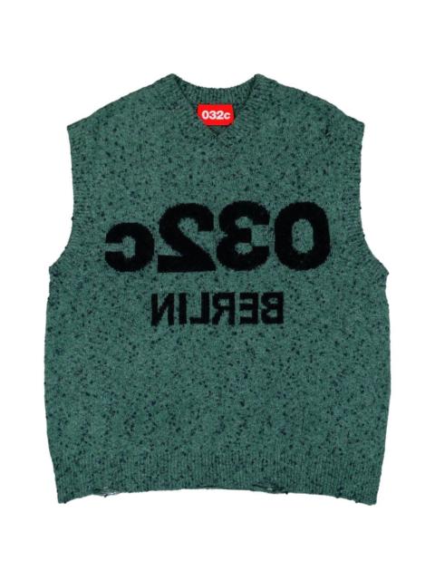 032c logo-detail vest